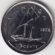 @Y@   CANADA  10 Cent 1978  UNC   (C639) - Canada