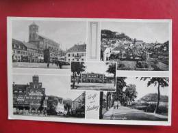 AK HOMBURG Strasse Bahnhof Ca.1940 //  D*6671 - Saarpfalz-Kreis