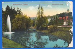 Deutschland; Königstein Taunus; Herzog Adolf  Anlage; 1918 Feldpost - Koenigstein