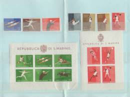 SAINT MARIN, Jeux Olympiques  Rome 1960 Olympic - Estate 1960: Roma