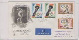 GHANA, Jeux Olympiques  Rome 1960 Olympic - Summer 1960: Rome