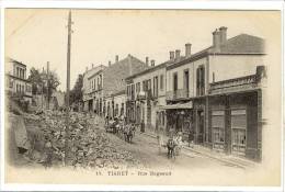 Carte Postale Ancienne Algérie - Tiaret. Rue Bugeaud - Tiaret
