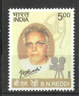 INDIA, 2008, Birth Centenary Of Bommi Reddi Narasimha Reddy, (Telgu Film Director),  MNH, (**) - Unused Stamps