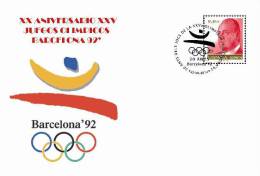 Spain 2012 - Special Postmark XX Aniv. XXV Olympic Games Barcelona 92 - Verano 2012: Londres
