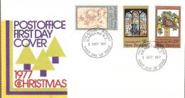 New Zealand 1977 Christmas FDC - FDC