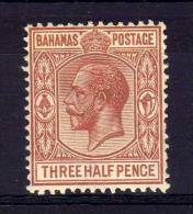 Bahamas - 1934 - 1½d Definitive (Watermark Multiple Script CA) - MH - 1859-1963 Kolonie Van De Kroon