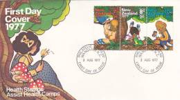 New Zealand 1977 Health FDC - FDC