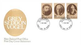 New Zealand 1979 Statesmen  FDC - FDC