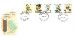 New Zealand 1980 Definitive Maori FDC - FDC