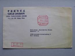 China VR Drucksache Taxepercue Auf Brief 5.6.1984, Peking (Beijing) - Briefe U. Dokumente