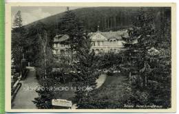 Tabarz, Hotel Schießhaus Um 1930/1940 Verlag:---, Postkarte Mit Frankatur, Mit Stempel, Abgang, 17.9.34 TABARZ - Tabarz