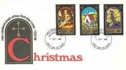 New Zealand 1981 Christmas FDC - FDC