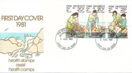 New Zealand 1981 Health FDC - FDC