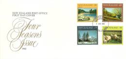 New Zealand 1982 Four Seasons FDC - FDC