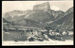 38 CLELLES / Quartier De La Gare Et Le Mont Aiguille / - Clelles