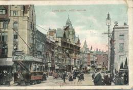 (165) Very Old Postcard - Carte Ancienne - UK - Notthingham With Tramway - Nottingham