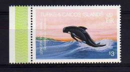 Turks & Caicos Islands - 1983 - $3 Whales / Long-Finned Pilot Whale - MNH - Turcas Y Caicos