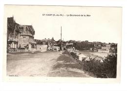 CPA - 22 - Côtes D'Armor : Saint Cast Le Guildo : Le Boulevard De La Mer - Vue Peu Commune - Saint-Cast-le-Guildo