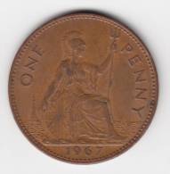 @Y@   Groot Britannië  1 Penny  1967  (C656) - D. 1 Penny