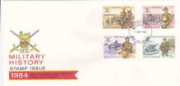 New Zealand 1984 Military History FDC - FDC