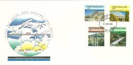 New Zealand 1985 Bridges FDC - FDC