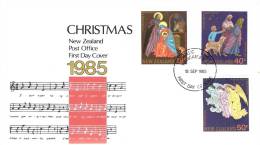 New Zealand 1985 Christmas FDC - FDC