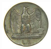 5 LIRE  ITALIA 1929 ARGENTO SILVER AQUILOTTO - 1900-1946 : Victor Emmanuel III & Umberto II