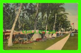 MIAMI, FL - A TRAILER CAMP DOWN FLORIDA WAY - OLD AIR STREAM TRAILERS - - Miami