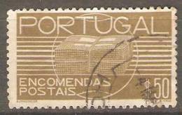 PORTUGAL (ENCOMENDAS POSTAIS) - 1936,    Encomenda Postal.  $50   (o)  MUNDIFIL   Nº 18 - Gebruikt