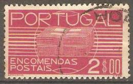 PORTUGAL (ENCOMENDAS POSTAIS) - 1936,    Encomenda Postal.  2$00   (o)  MUNDIFIL  Nº 21 - Usado