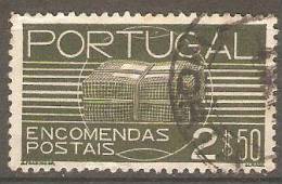 PORTUGAL (ENCOMENDAS POSTAIS) - 1936,    Encomenda Postal.  2$50  (o)  MUNDIFIL   Nº 22 - Usado
