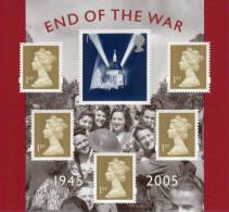 GRAND-BRETAGNE 2005 - 60e Ann Fin De La 2e Guerre Mondial - BF Neufs// Mnh - Unused Stamps