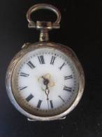 Montre Gousset à Réparer : Manque Verre, Petite Aiguille, Remontoir : Mécanisme à Réviser (à Voir) Diamètre 2,5 Cm - Relojes De Bolsillo