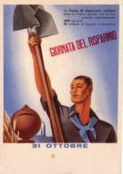 Cartolina Giornata Del Risparmio 31 Ottobre 1939 - Cassa Risparmio Di Jesi Ill.Massaro - Otros & Sin Clasificación