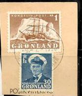Greenland 9-6-56 Cancelled - Used Stamps