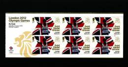 GREAT BRITAIN - 2012 MO FARAH GOLD MEDAL WINNER MS  MINT NH - Blocs-feuillets