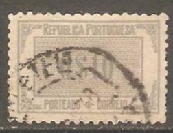 PORTUGAL  (PORTEADO) - 1932-1933.   Tipo «Etiqueta»   $10   (o)  MUNDIFIL  Nº 46 - Usado