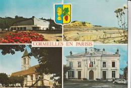 BR48630 Cormeilles En Parisis La Salle Des Fetes  Hotel De Ville       2 Scans - Cormeilles En Parisis