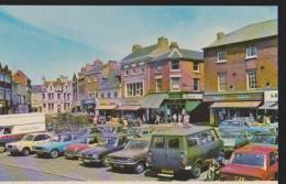 CPSM:Melton Mowbray:Market Place:Automobiles - Other & Unclassified