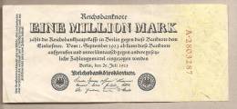 Germania - Banconota Circolata Da 1.000.000 Di Marchi - 1923 - 1 Miljoen Mark