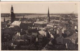 Carte Postale Photo De RIGA (Lituanie) Vue Sur La Ville - VOIR 2 SCANS - - Litauen