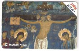 SERBIA 200.000 / 10. 2003. Fresco From Monastery Studenica. - Jugoslawien