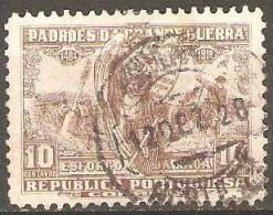 PORTUGAL (IMPOSTO POSTAL E TELEGRÁFICO)  1925  Padrões Da Grande Guerra.  10 C.    (o)  MUNDIFIL  Nº 16 - Usado