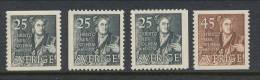 Sweden 1951 Facit # 438-439. Christopher Polhem, Set Of 4, See Scann, MNH (**) - Unused Stamps