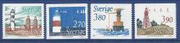 Sweden 1989 Facit # 1537-1540. Lighthouses, Set Of 4, MNH (**) - Ungebraucht