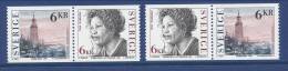 Sweden 1993 Facit # 1818-1819. Nobel Laureates - Literature 1993, Sx1 And SX2 Pairs, MNH (**) - Ongebruikt