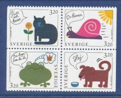 Sweden 1994 Facit # 1853-1856.  Greetings Stamps III, MNH (**) - Nuevos