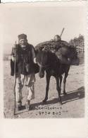 Carte Postale Photo De Nomade-Vagabon-Marchand-Colporteur- ANE-SERBIE-Serbia, Zlatibor - Serbia