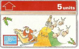 Nº 32 TARJETA DE GIBRALTAR DE NAVIDAD-CHRISTMAS  NUEVO-MINT (PAPA NOEL) - Gibraltar