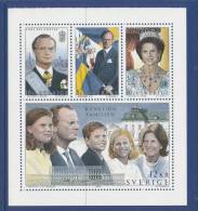 Sweden 1993 Facit # 1812-1815, The Royal Family. Se-tenant Pane From Booklet H441, MNH (**) - Ongebruikt